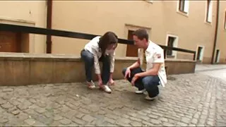 Loira oleada fica co ...